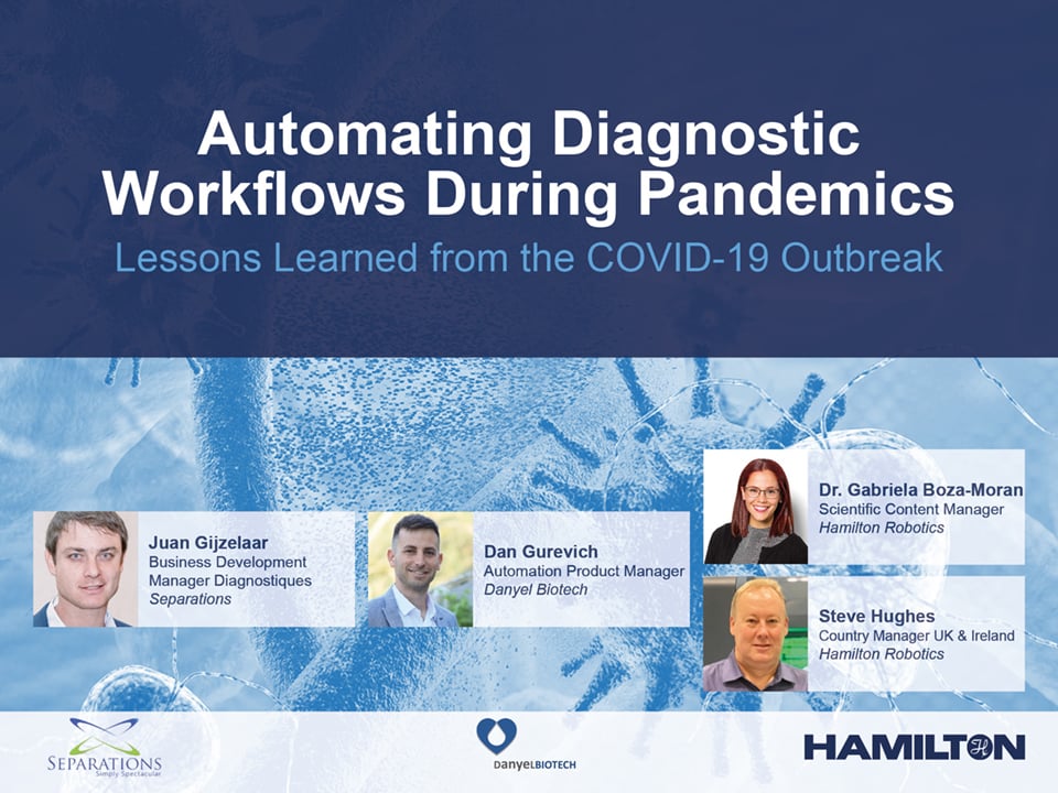 Webinar Automating Diagnostic Workflows During Pandemics